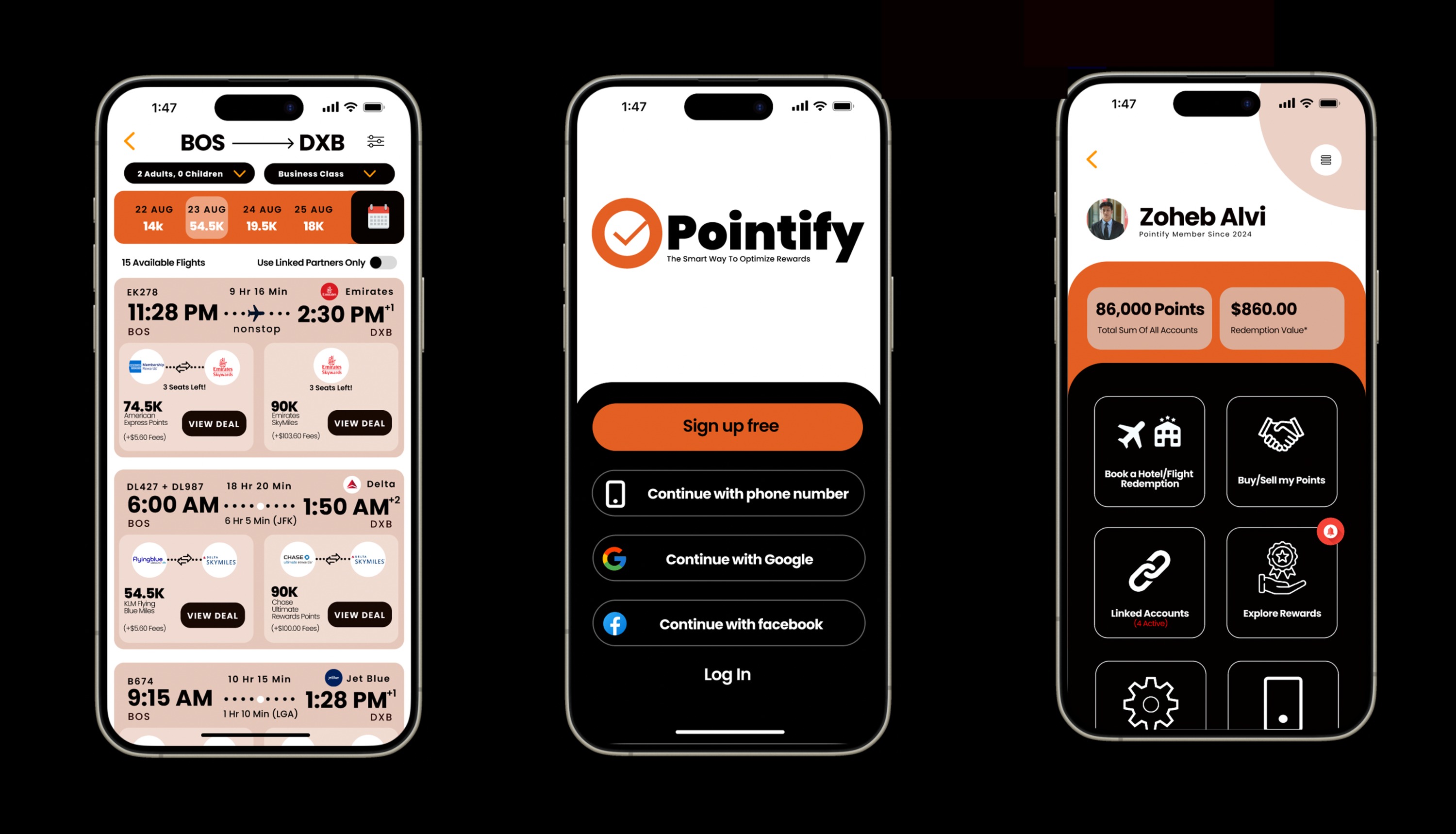 Pointify Mobile App